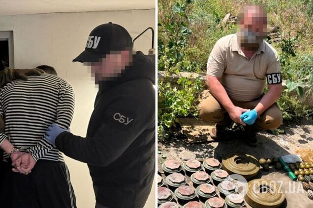 СБУ и Нацполиция задержали 15 дельцов, которые пытались наладить нелегальную продажу 'трофейного' оружия в Украине. Фото