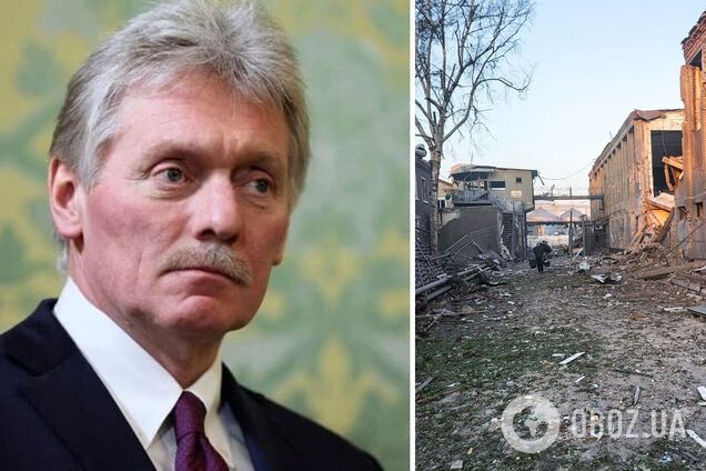 'Удары наносятся по военной инфраструктуре': в Кремле сделали циничное заявление после атаки на колонию на Запорожье