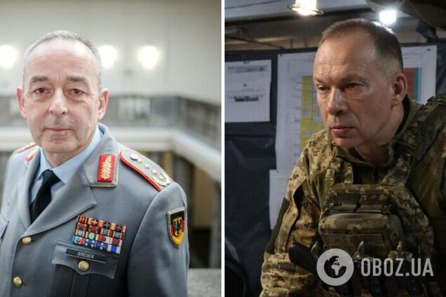 Сырский обсудил ключевые потребности ВСУ с главным инспектором Бундесвера