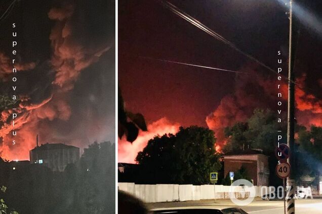 У небо піднявся стовп диму: в Ростовській області уражено залізничну інфраструктуру. Фото та відео