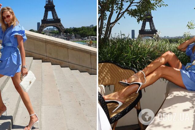 Дар'я Білодід своїм виглядом справила фурор у Парижі. Фото