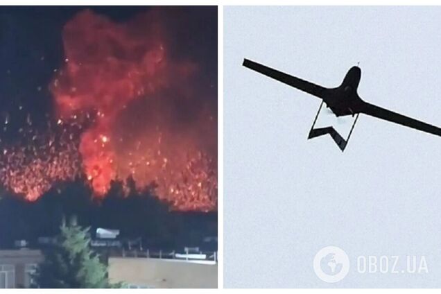 Дроны СБУ взорвали российские склады боеприпасов возле временно оккупированного Харцызска: была мощная детонация