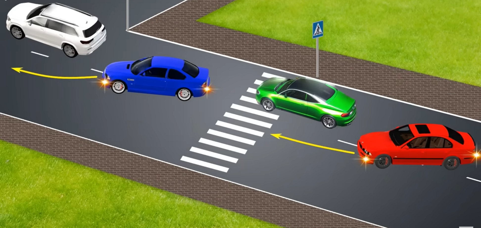 Кто нарушит правила, выполнив обгон: хитрое задание по ПДД