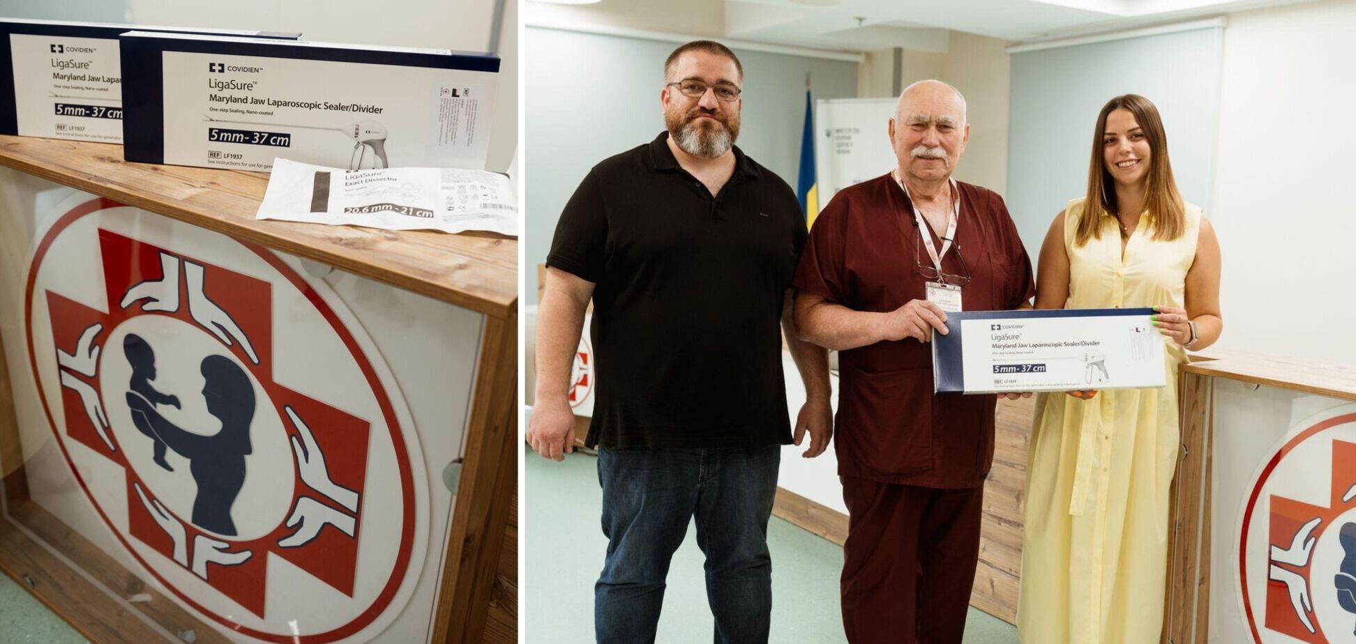 "Охматдет" получил новое хирургическое оборудование от Фонда Андрея Матюхи и Good Donations