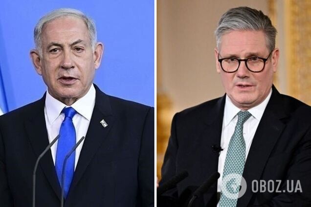 'Стармер винагороджує жахливий тероризм': Нетаньягу застеріг, що палестинська держава загрожуватиме Британії