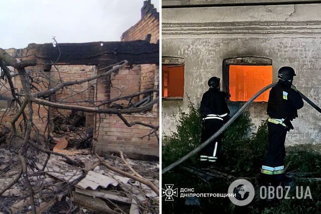 Окупанти вдарили по Дніпропетровщині: пошкоджено підприємства, стались пожежі, є постраждалі. Фото