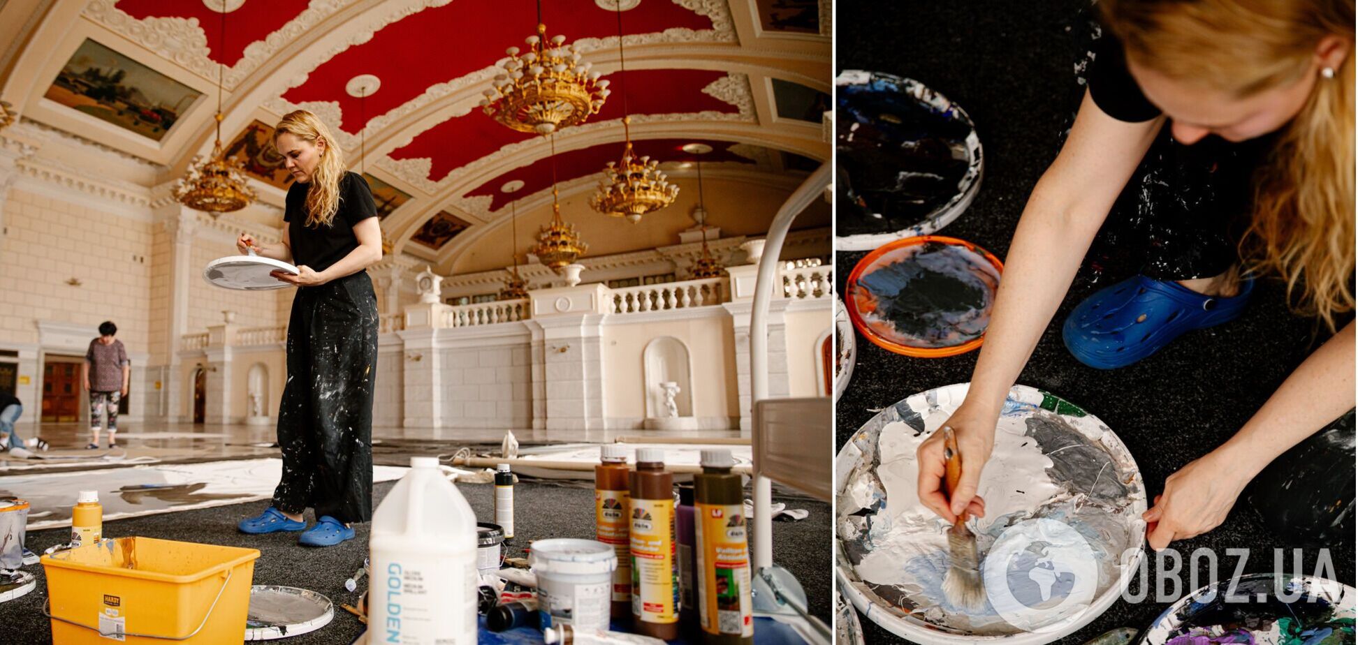 PinchukArtCentre и УЗ презентуют новую работу Леси Хоменко на центральном вокзале Киева