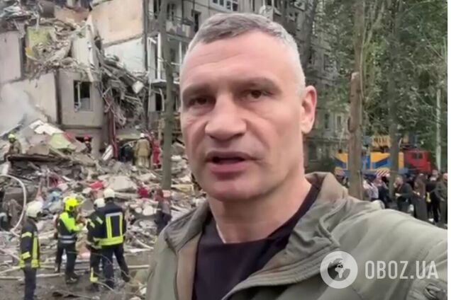 Серед постраждалих 9 дітей: Віталій Кличко показав наслідки російського обстрілу в Києві. Відео