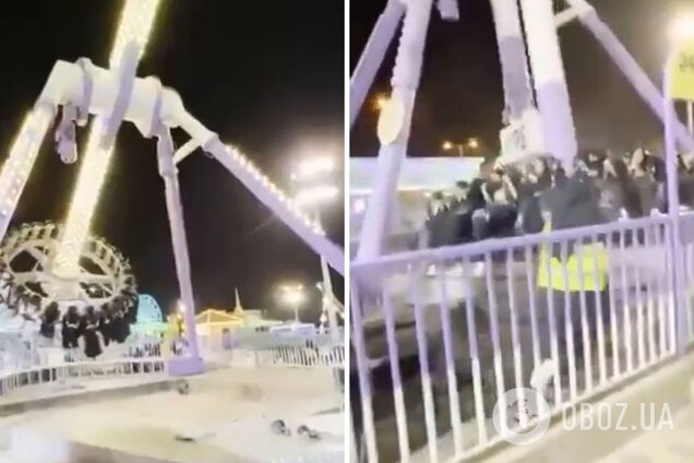 У Саудівській Аравії обірвався атракціон, постраждали десятки людей: моторошний момент потрапив на відео