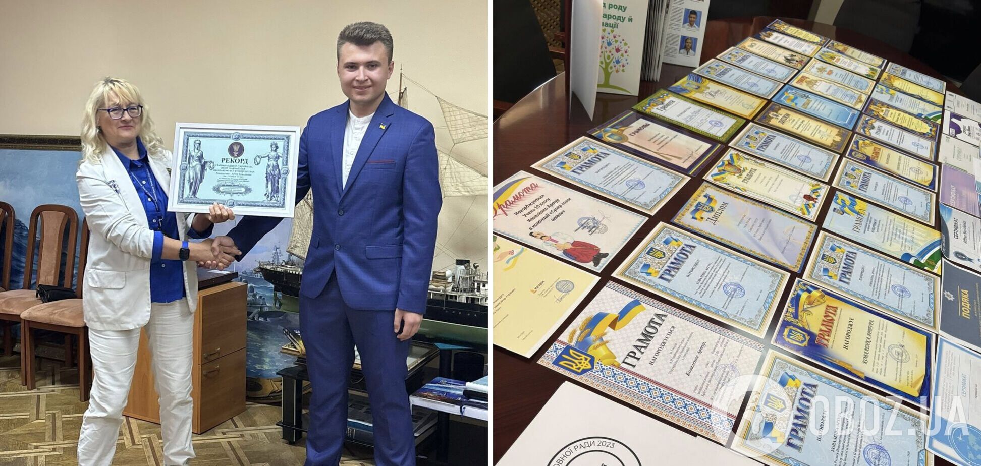 Який вигляд має наймолодший українець, що одночасно навчається в 5 університетах: фото рекордсмена