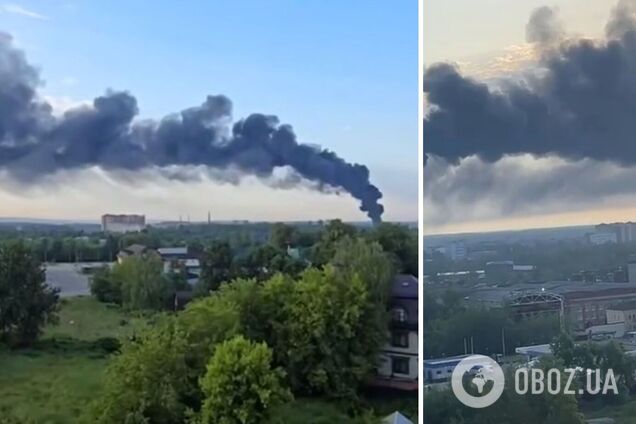 Атака дронів на РФ