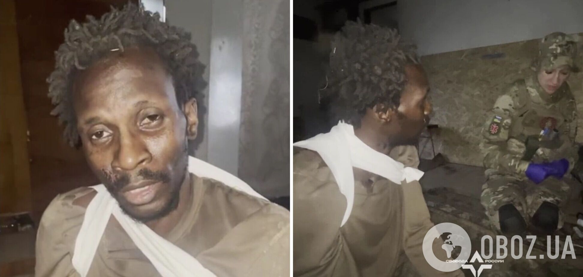 Россияне, воюющие за Украину, взяли в плен африканца из рядов армии Путина: он рассказал, как попал на 'СВО'. Видео