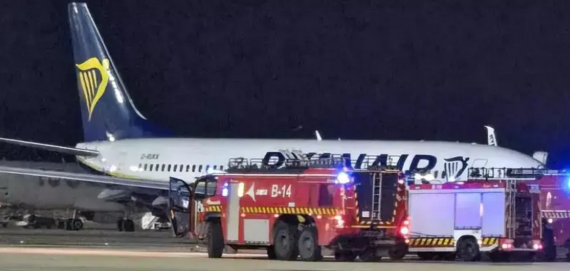На Майорці 'загорівся' літак Ryanair: постраждали 18 осіб
