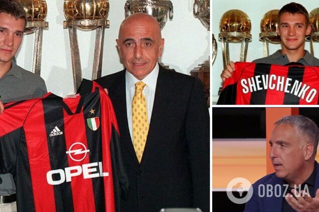 'Ты уверен, что надо брать Шеву, а не Реброва?' Джанлука Галлиани впервые рассказал, как 'Милан' покупал Шевченко