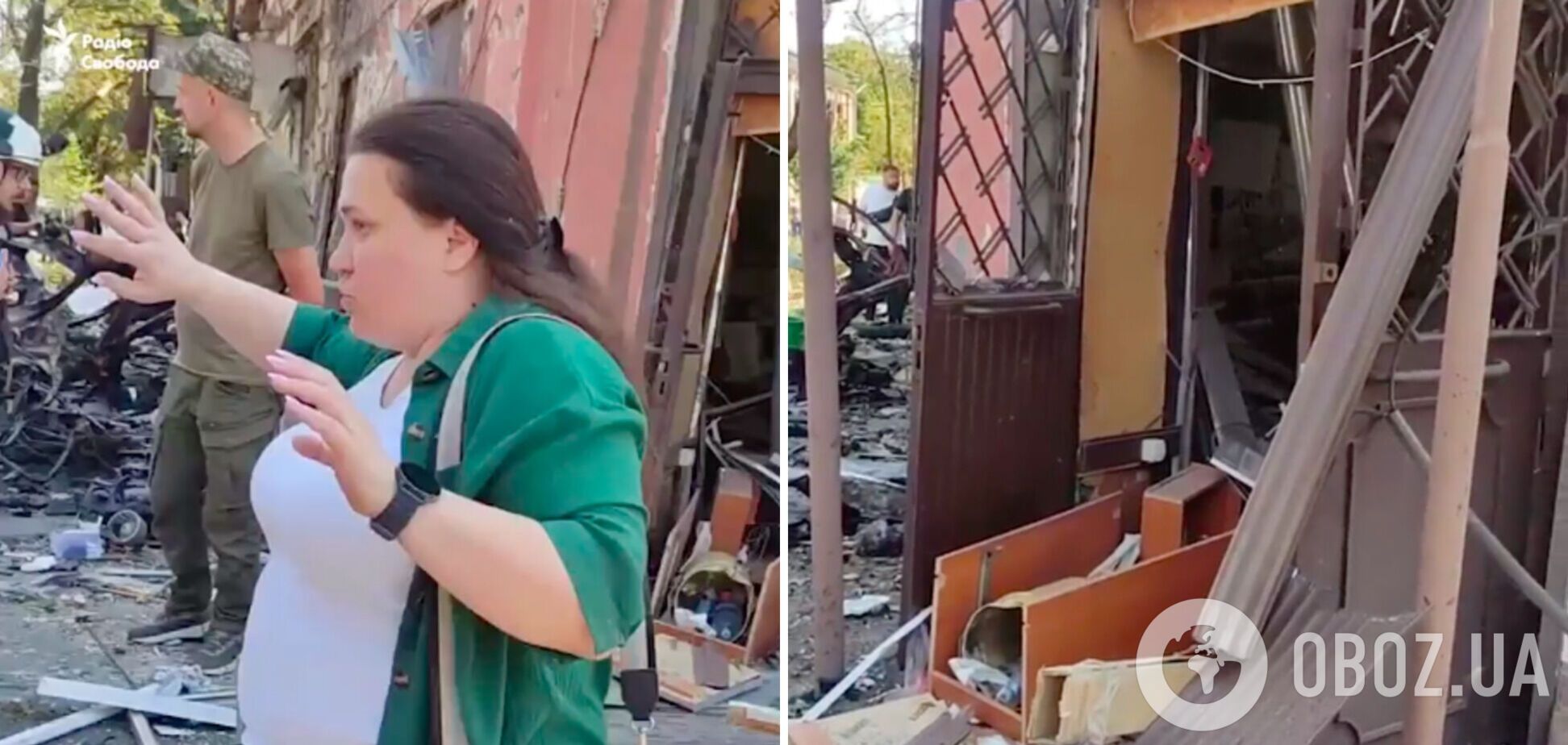 'Это чудо – в самом эпицентре атаки и остаться живой': жительница Харькова рассказала о вражеском ударе. Видео