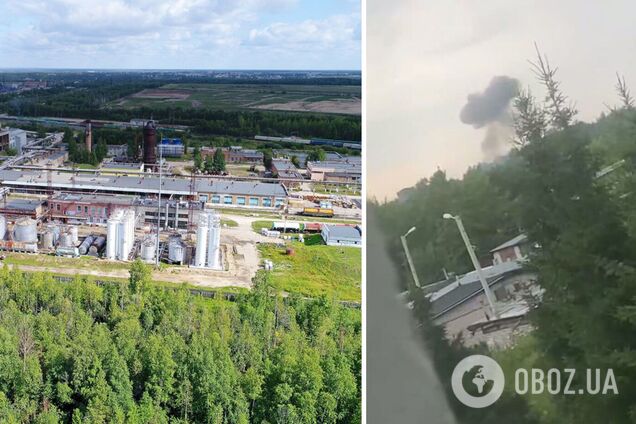 Краснозаводський хімзавод атака