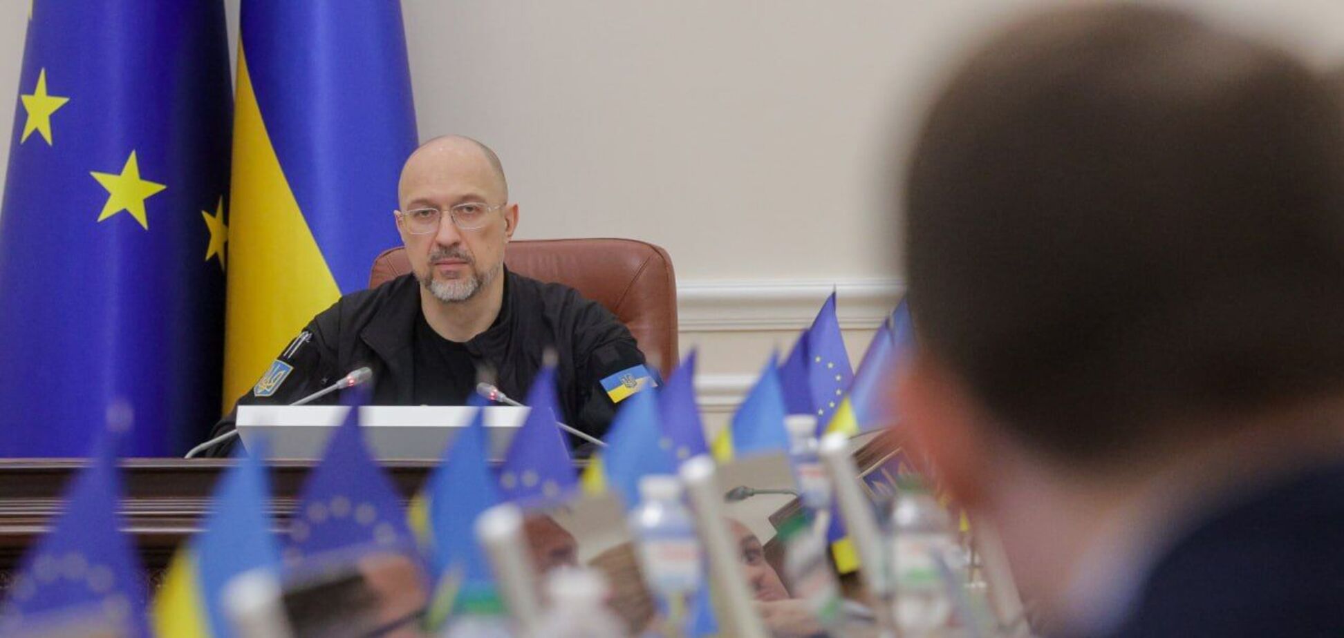 Денис Шмыгаль на заседании Кабинета министров. Иллюстрация