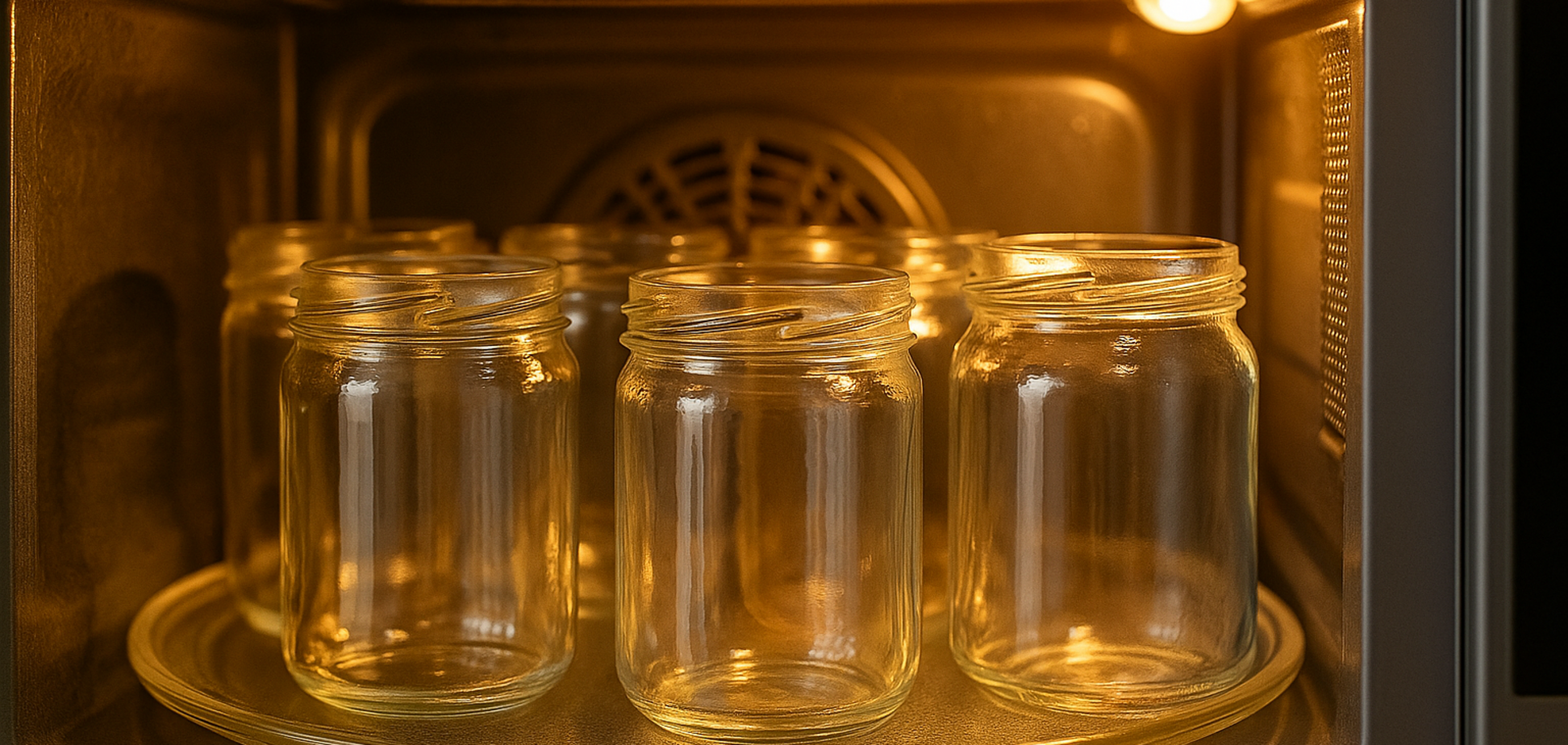 Краще, ніж в духовці: як стерилізувати банки для консервації у мікрохвильовці