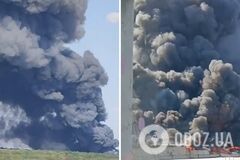 У Ростові пролунали вибухи і спалахнула пожежа: над містом видніється стовп чорного диму. Фото і відео
