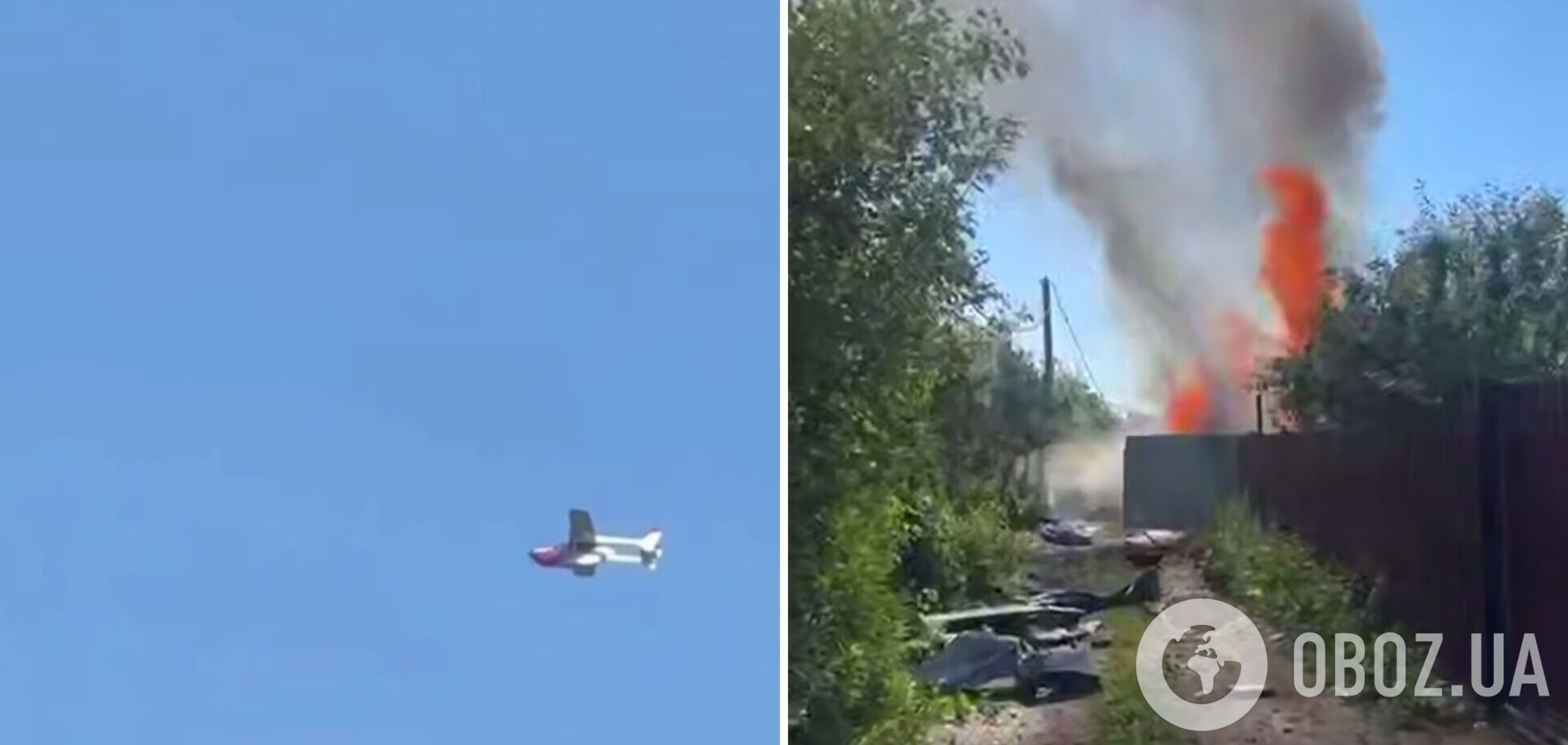 В Казани разбился дрон Альтаир