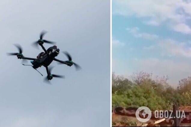 Український військовий з дробовика збив ворожий FPV-дрон