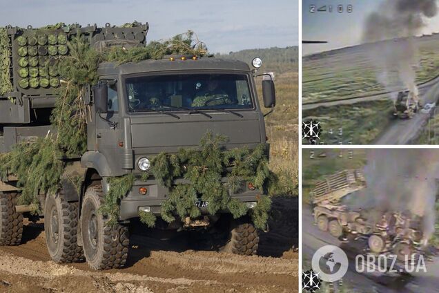 ЗСУ спалили рідкісну інженерну систему дистанційного мінування РФ 'Зємлєдєліє'. Відео