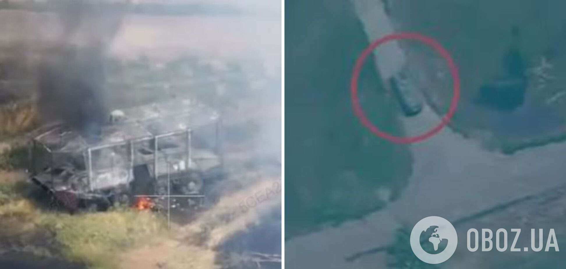 'Кожен метр землі для них смертельний': морпіхи вправно знищили ворожий БТР. Відео