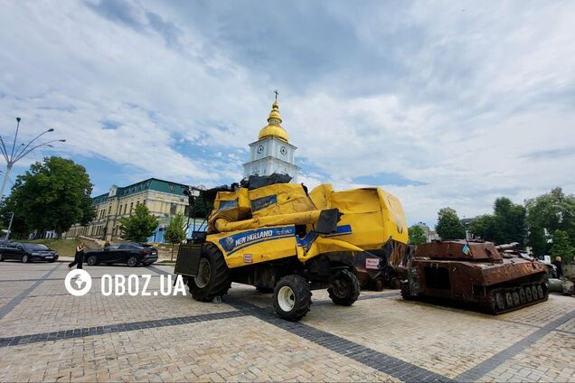 Така ціна хліба у воєнній Україні: у центрі Києва з’явилась нова експозиція, присвячена фермерам. Фото та відео