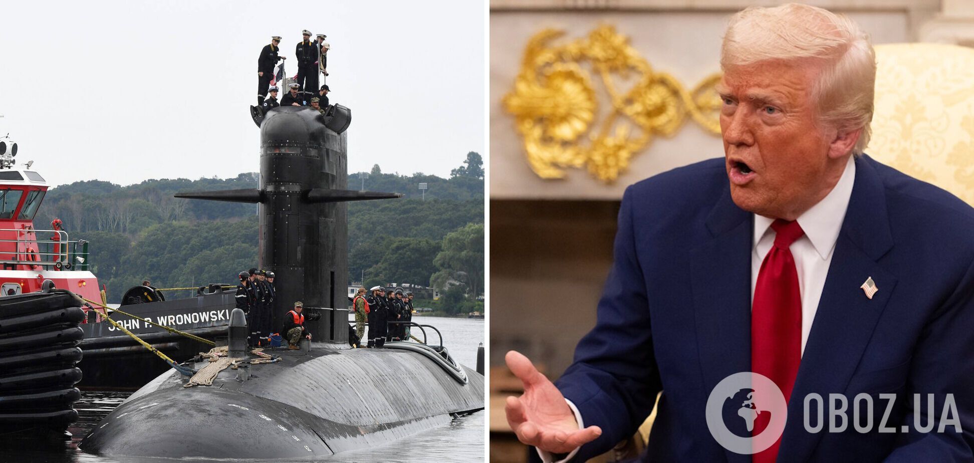 'Слова важны': Трамп объявил о размещении двух атомных подводных лодок 'в соответствующих районах' в ответ на заявления Медведева