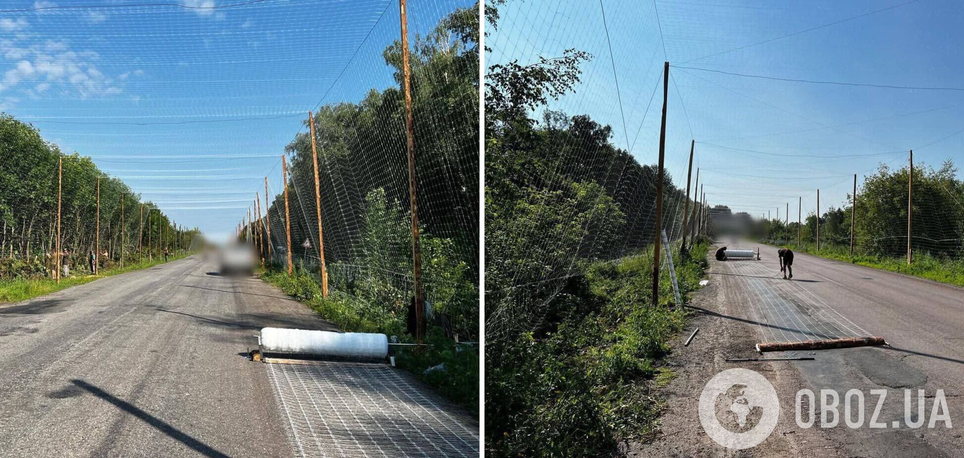 На Сумщині облаштували десятки кілометрів 'антидронових тунелів' для захисту військових і цивільних. Фото