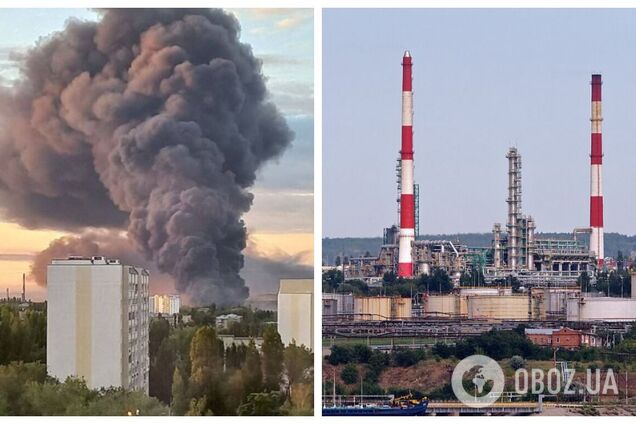 Під прицілом був НПЗ: дрони атакували російський Саратов, після вибухів піднявся дим. Фото і відео