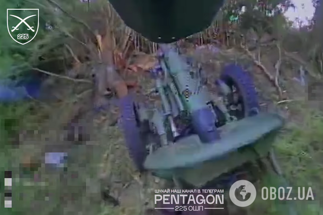 Бійці 'Пентагону' на Сумщині знищили рідкісний 140-мм міномет виробництва КНДР. Відео