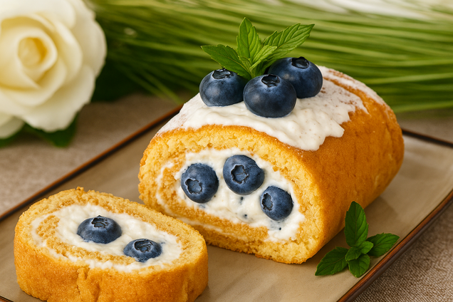 Коли часу обмаль: як приготувати ніжний солодкий рулет до чаю нашвидкуруч