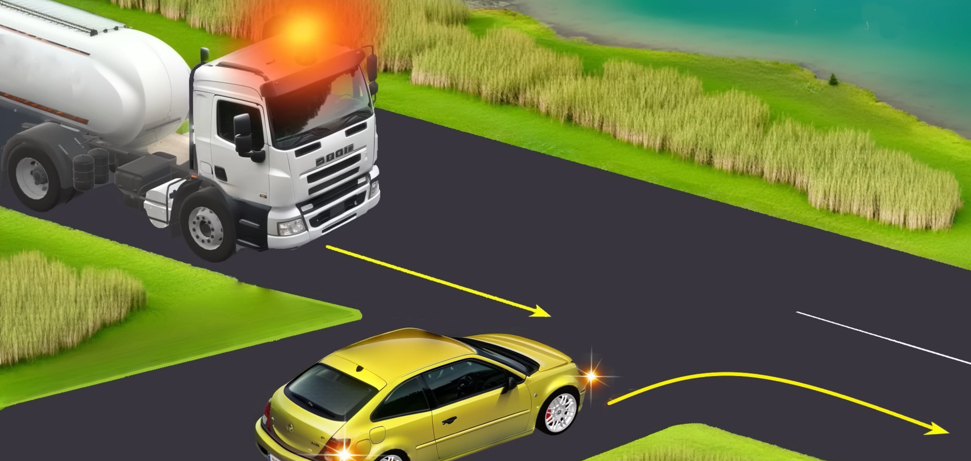 Кто должен дать дорогу? Тест по ПДД с неочевидным ответом