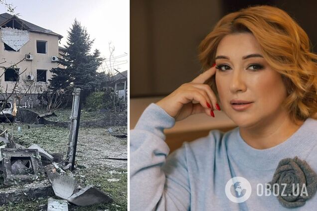 Дверь подвала выбило, во дворе руины: Маргарита Сичкарь показала, во что превратился ее дом после попадания 'Шахеда'