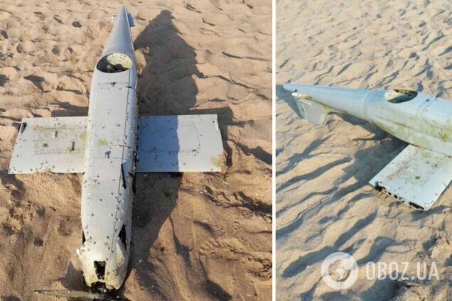 Долго был в воде: в Болгарии на пляже нашли военный дрон. Фото