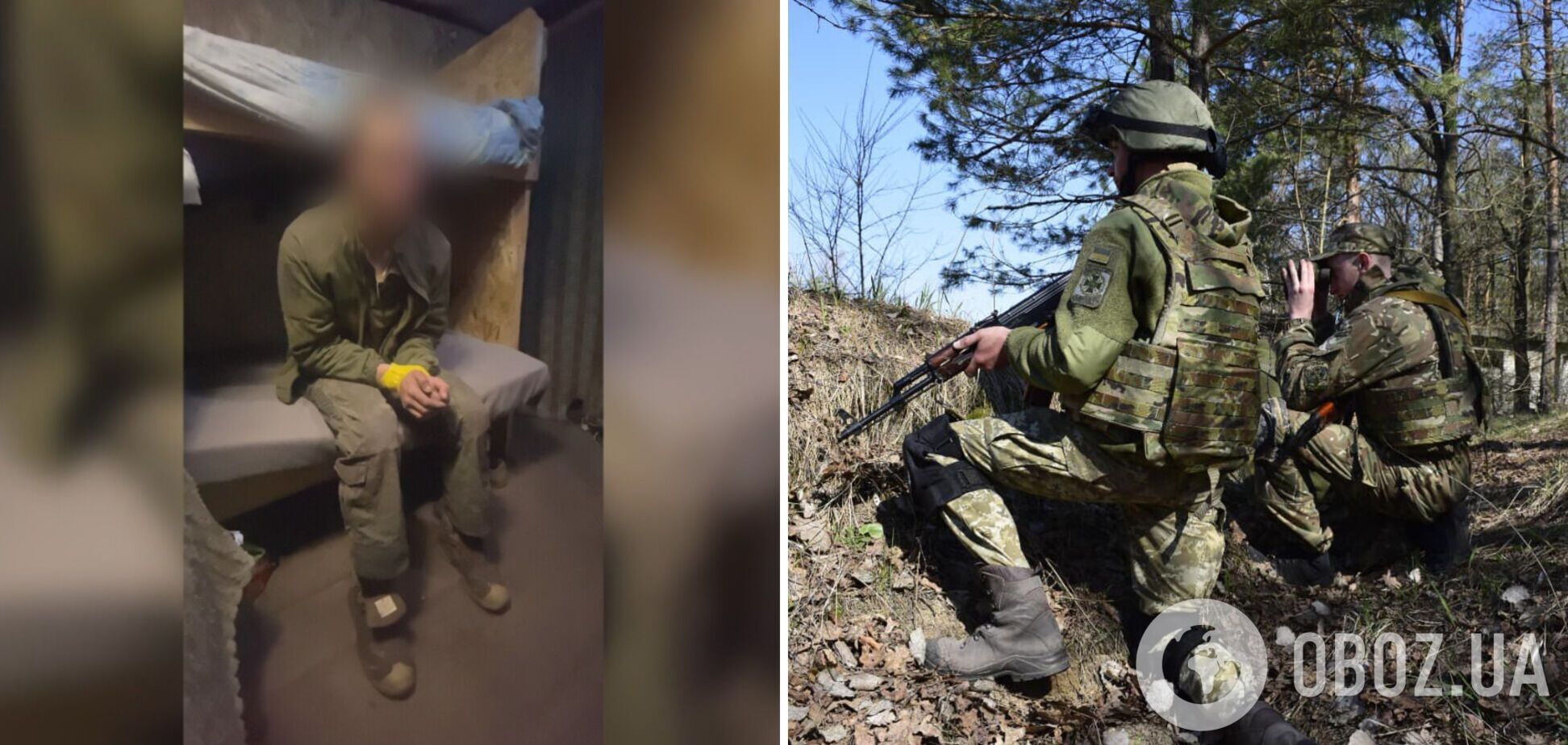 Сбежал в армию из тюрьмы: на Волчанском направлении взяли в плен 19-летнего российского пехотинца. Фото и видео