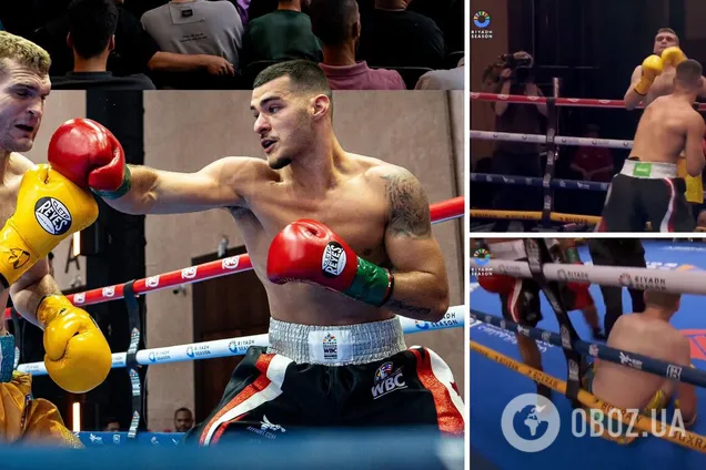 Непереможного українського боксера жорстко нокаутували в Саудівській Аравії. Відео