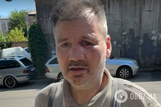 У Києві чоловік кричав 'Слава Росії!' і глумився з ветерана, який втратив кінцівку: поліція відреагувала