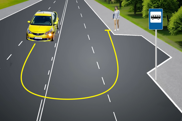 Разрешен ли маневр? Тест на знание ПДД