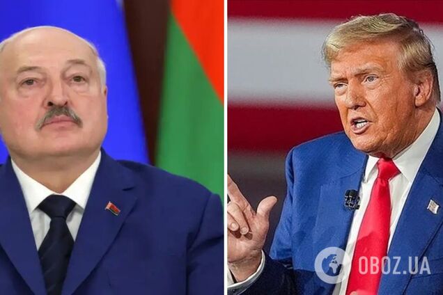 Дональд Трамп. Александр Лукашенко