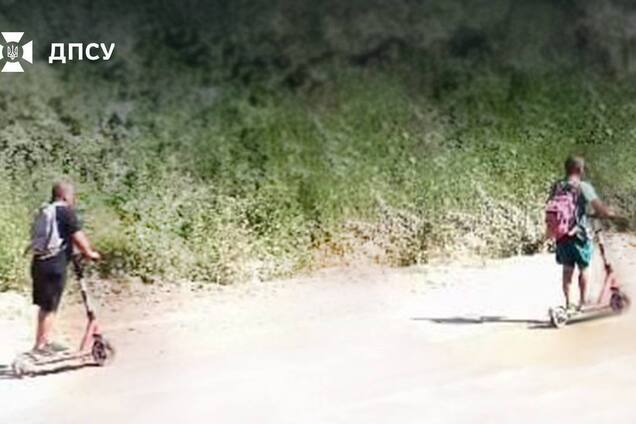 Формула-1 по-закарпатски: в Ужгороде поймали двух уклонистов, которые пытались пересечь границу на электросамокатах. Фото