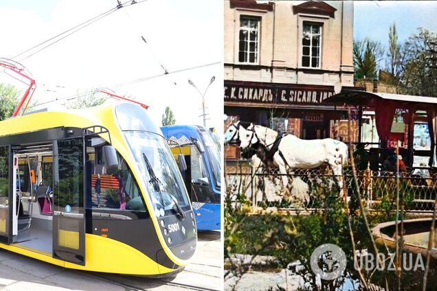 Конь вместо мотора: как выглядел первый общественный транспорт Киева в начале 1890-х годов. Фото