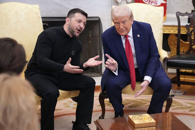 Зеленський і Трамп суперчка