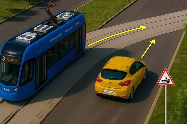 Чи повинні ви пропустити трамвай? Тест із ПДР