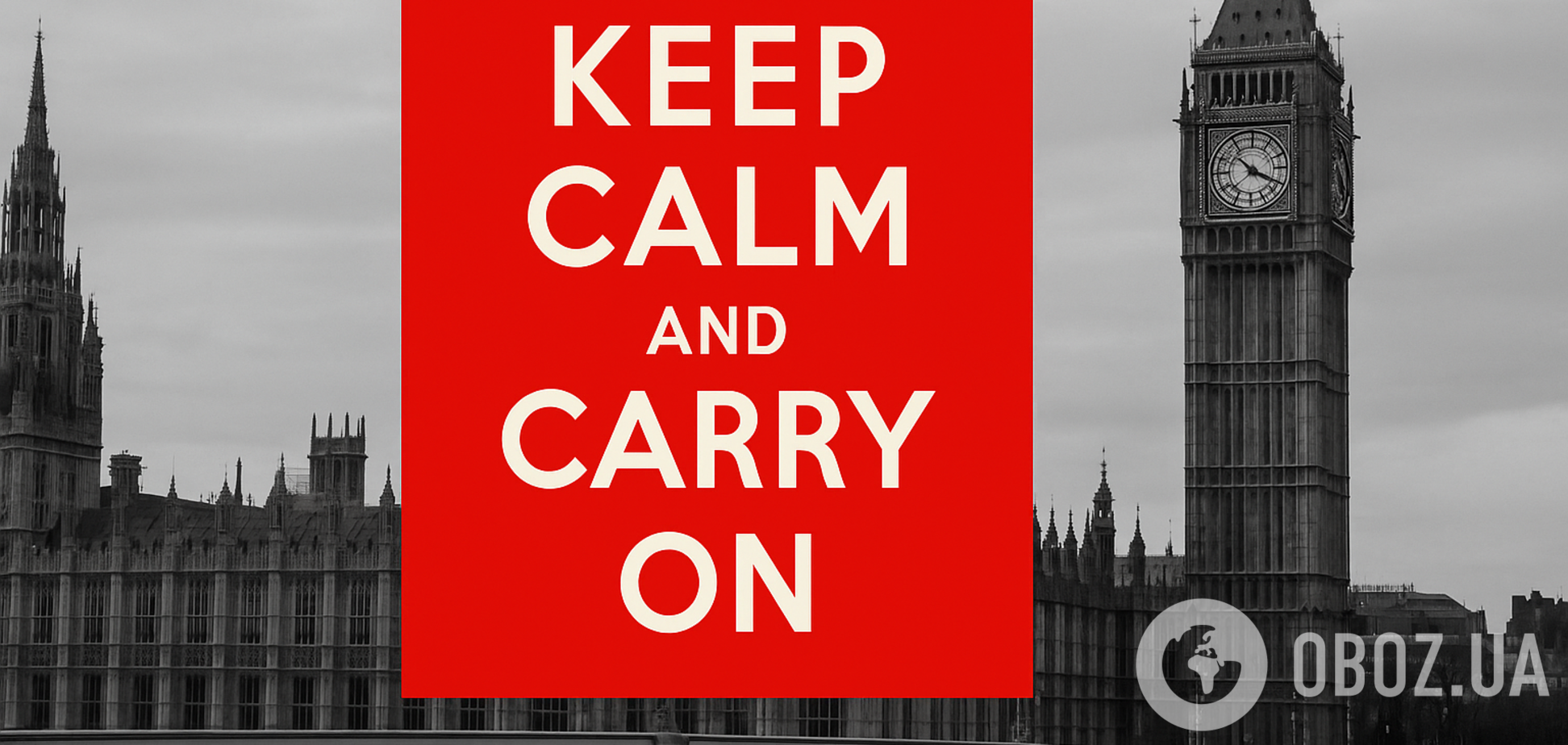 Keep calm: як гасло часів Другової світової стало глобальним мемом