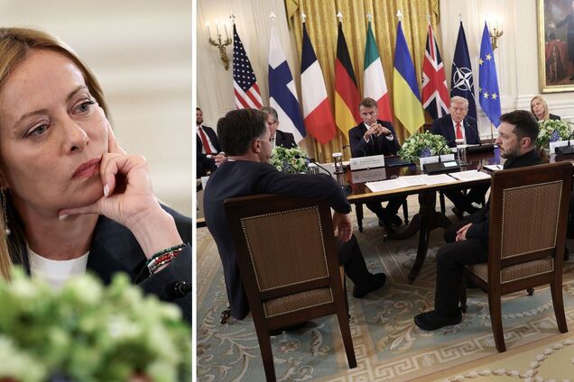 'Вот-вот умрет от скуки': выражение лица Мелони на встрече с Трампом 'порвало' сеть. Фото, видео