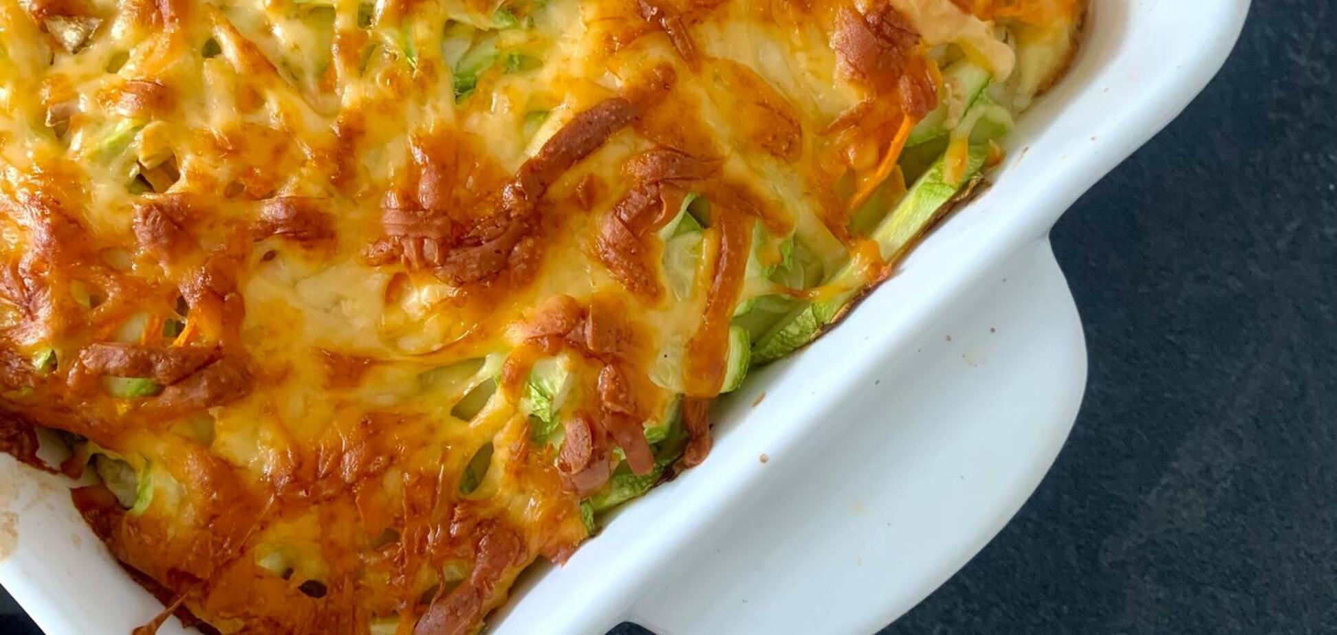 Простіше, ніж голубці: легка та корисна запіканка з капусти та фаршу