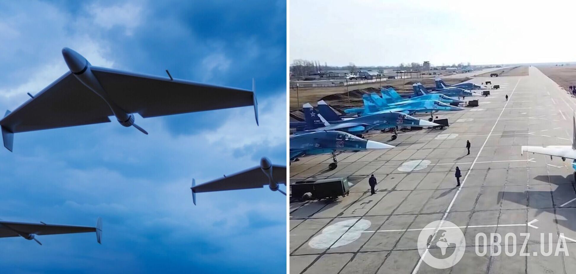 У Приморсько-Ахтарську після нічної атаки пожежа в районі аеродрому: звідти запускають БПЛА по Україні