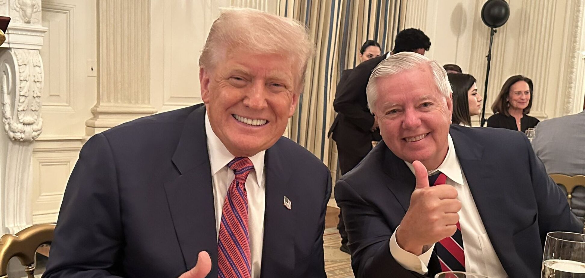 Трамп дав благословення: Конгрес США розпочинає роботу над новими санкціями проти Росії, – сенатор Грем